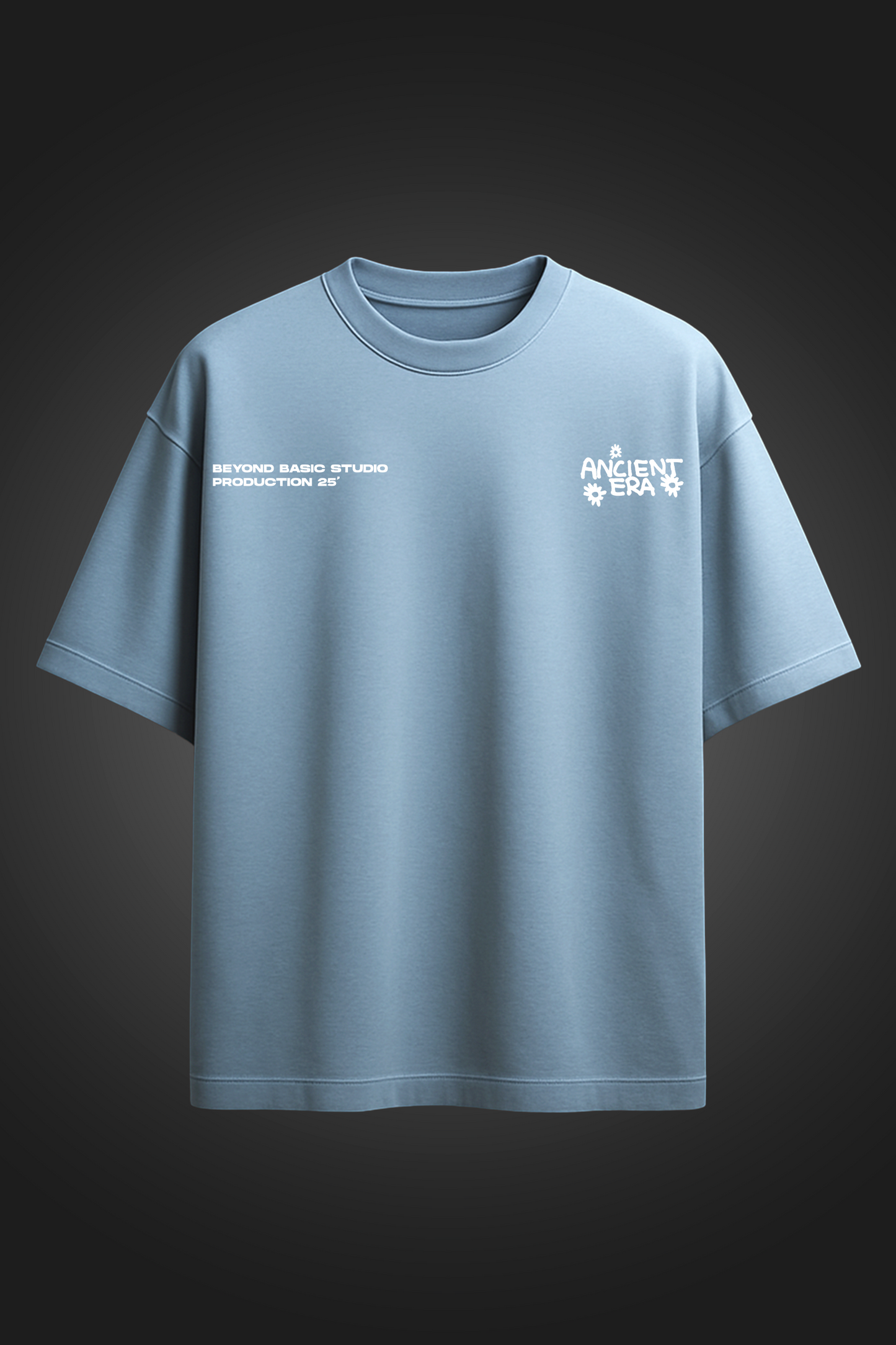HIGH CALL SKY BLUE OVERSIZED T SHIRT