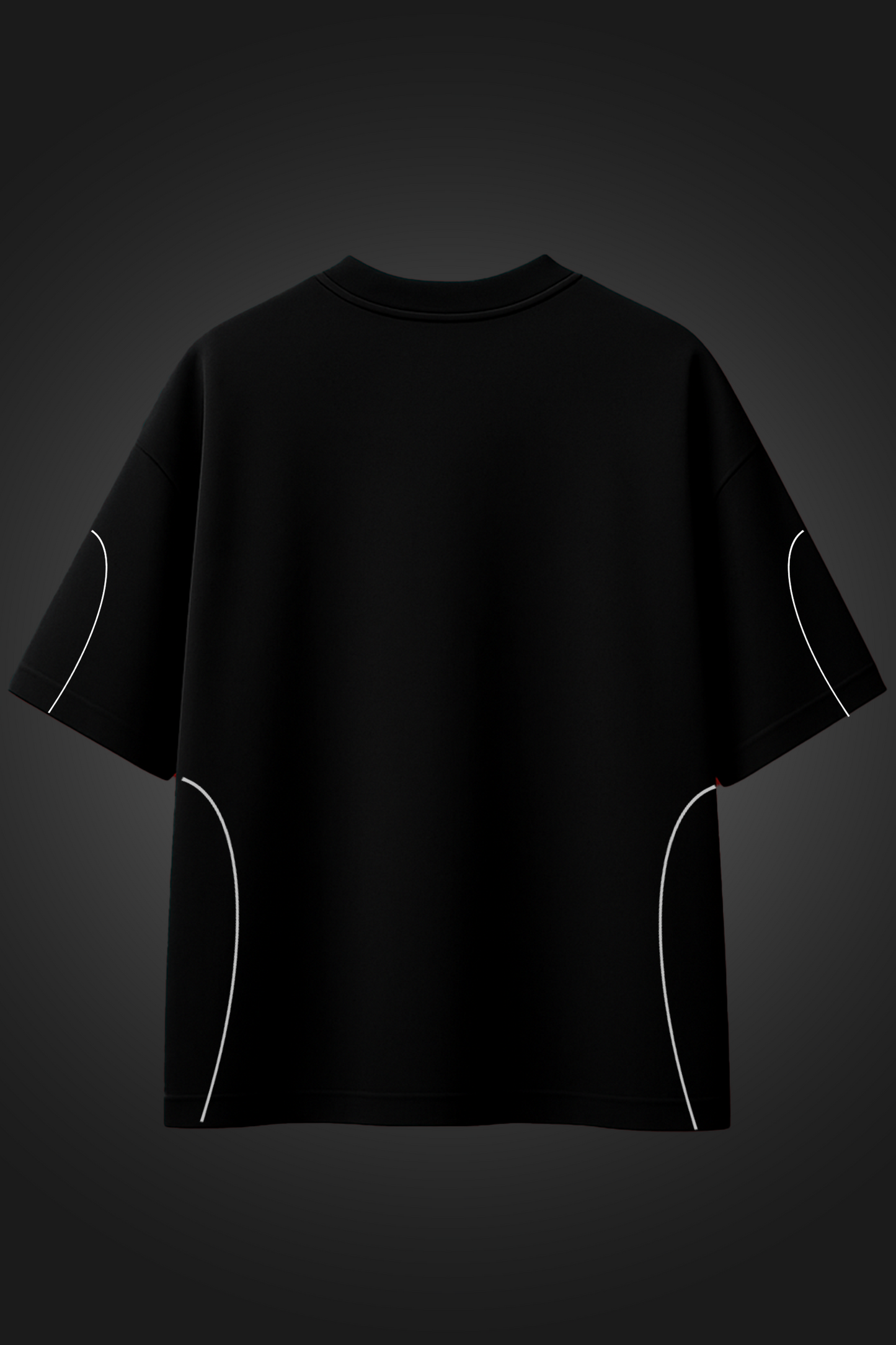 BEYOND INFINITY BLACK OVERSIZED T SHIRT