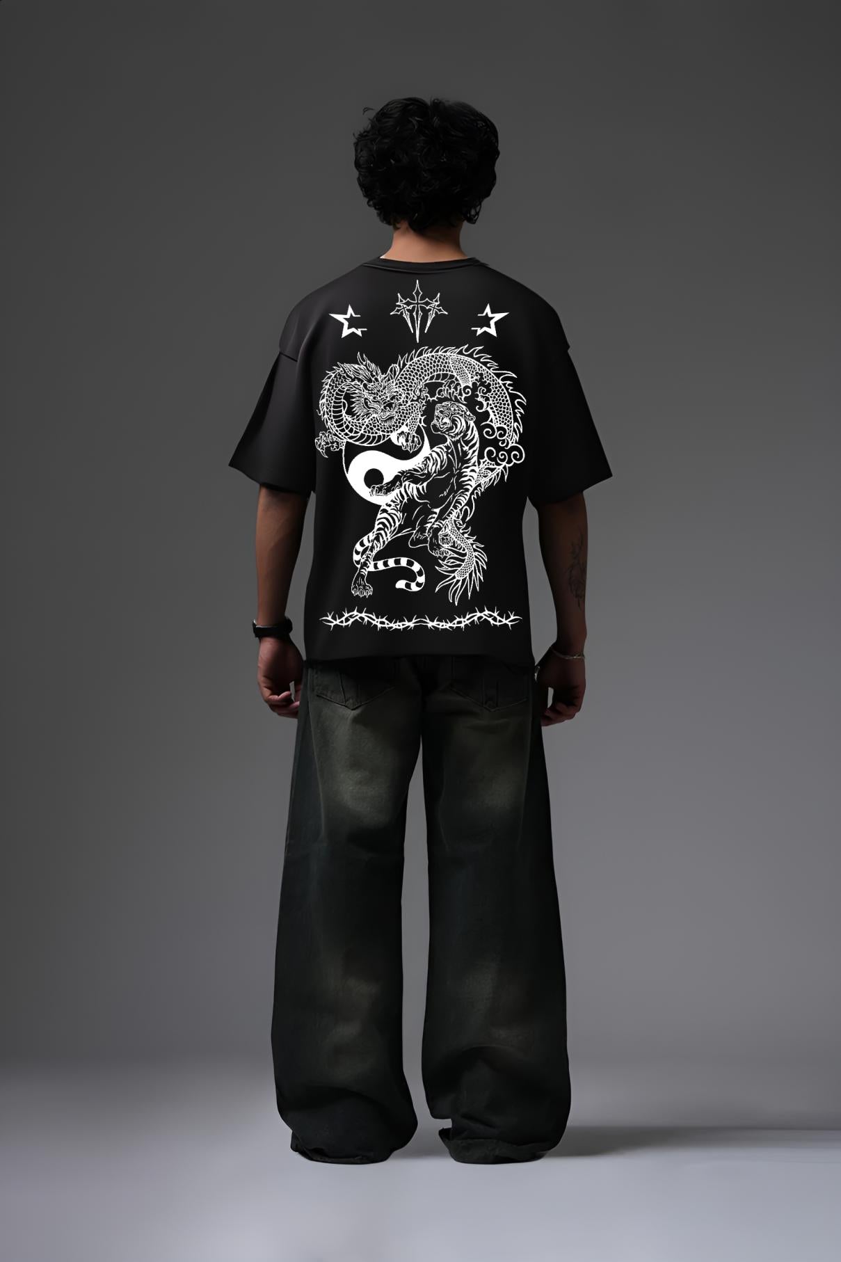 EXORCISM BLACK OVERSIZED T SHIRT