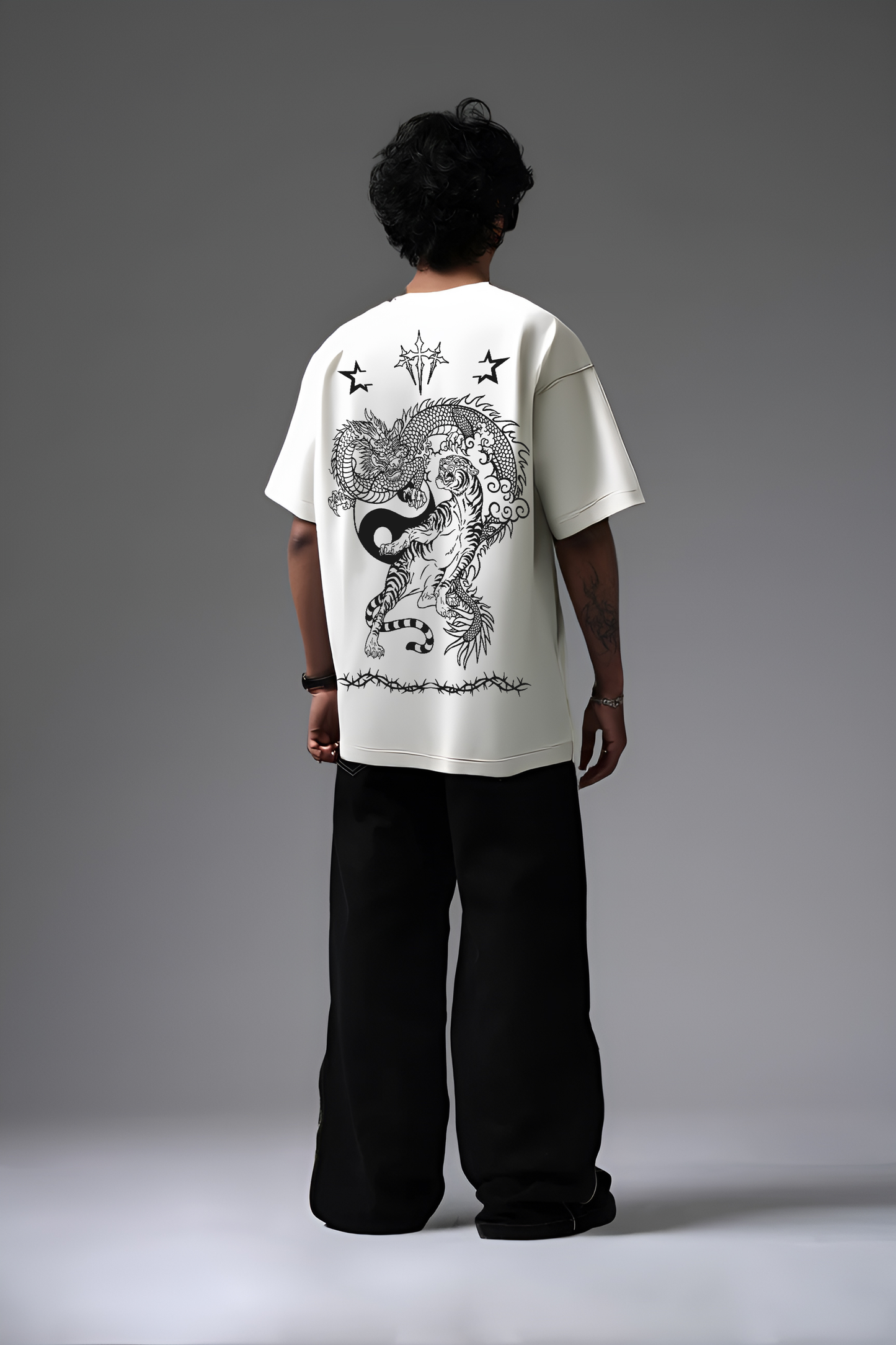 WHITE EXORCISM OVERSIZED TSHIRT