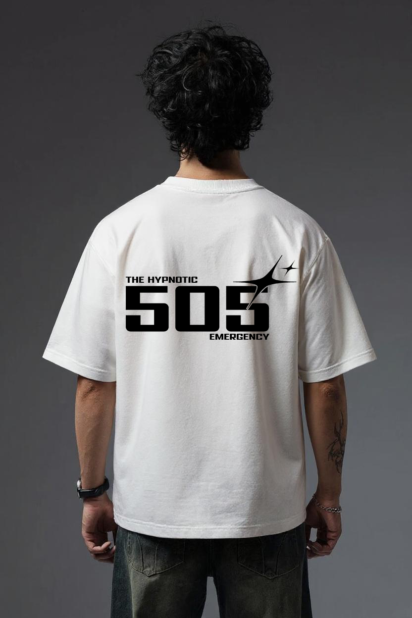 HYPNOSIS WHITE OVERSIZED T-SHIRT