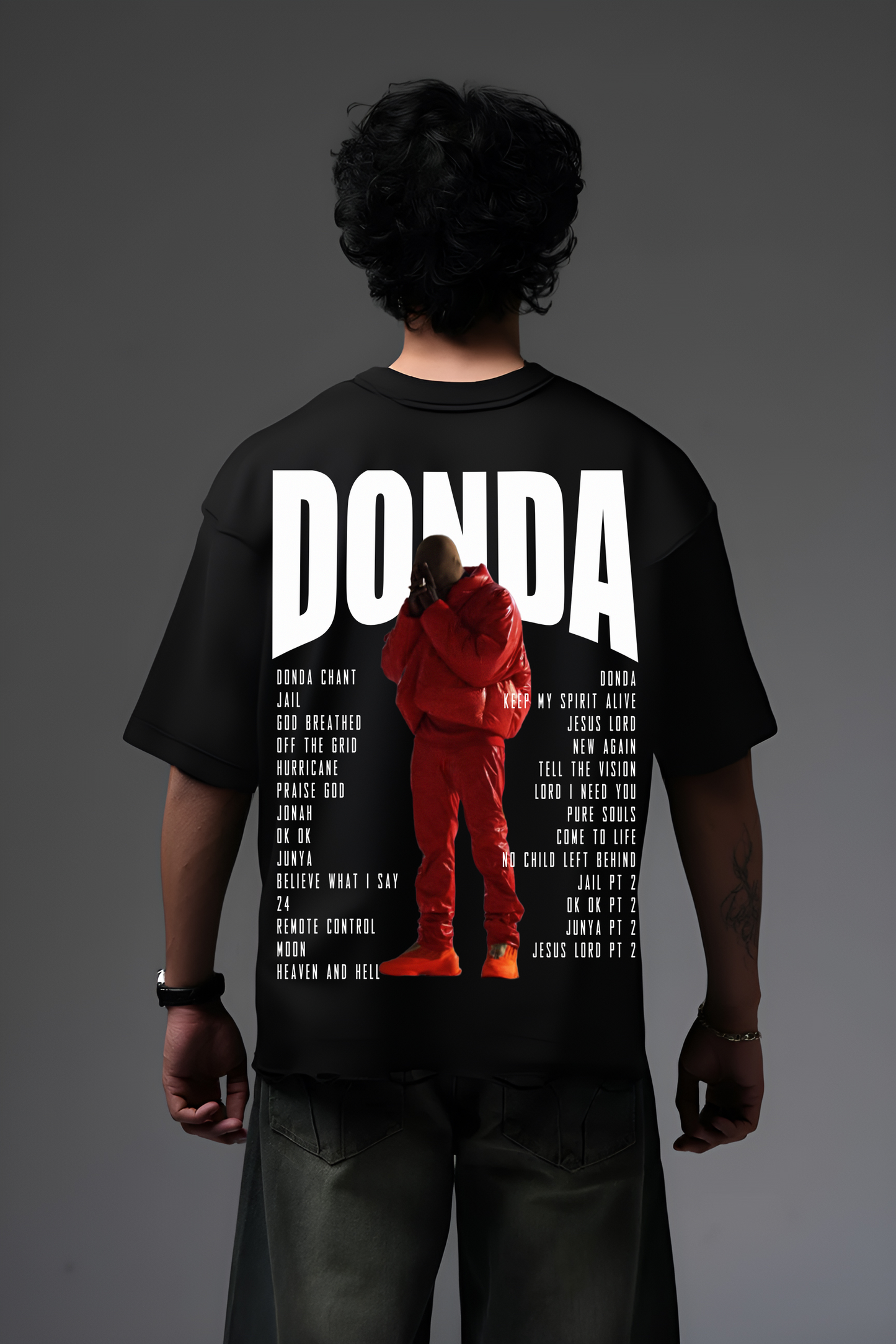 KANYE WEST OVERSIZED T SHIRT
