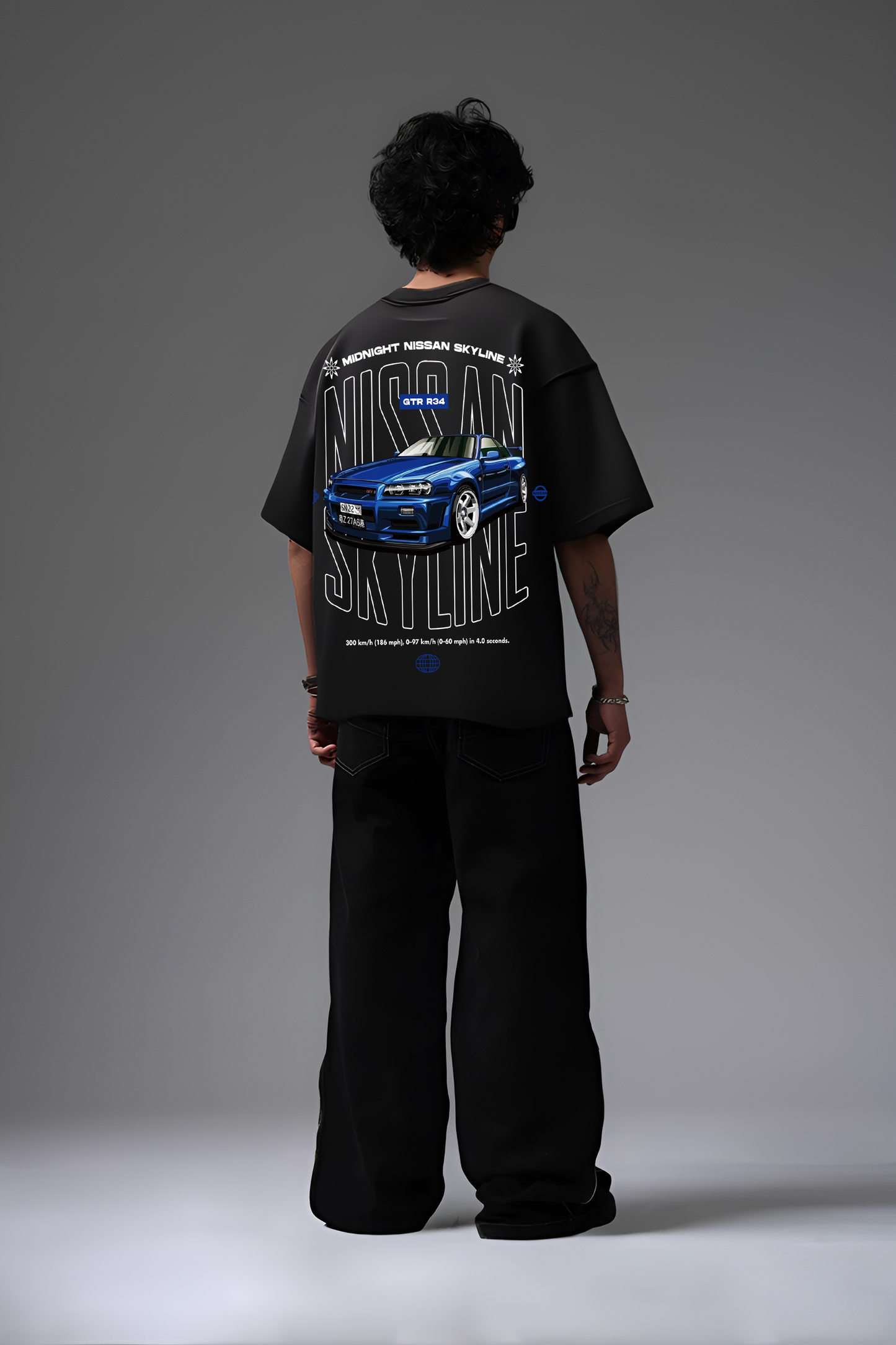 NISSAN GTR OVERSIZED T SHIRT