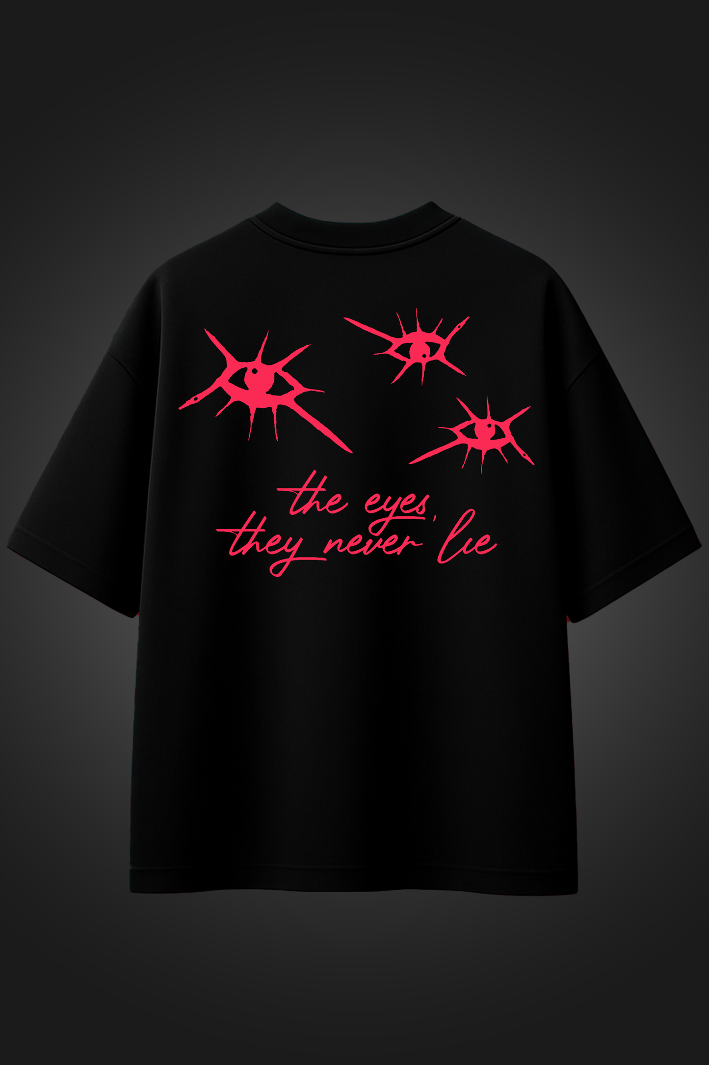 NO LIES BLACK OVERSIZED TEE