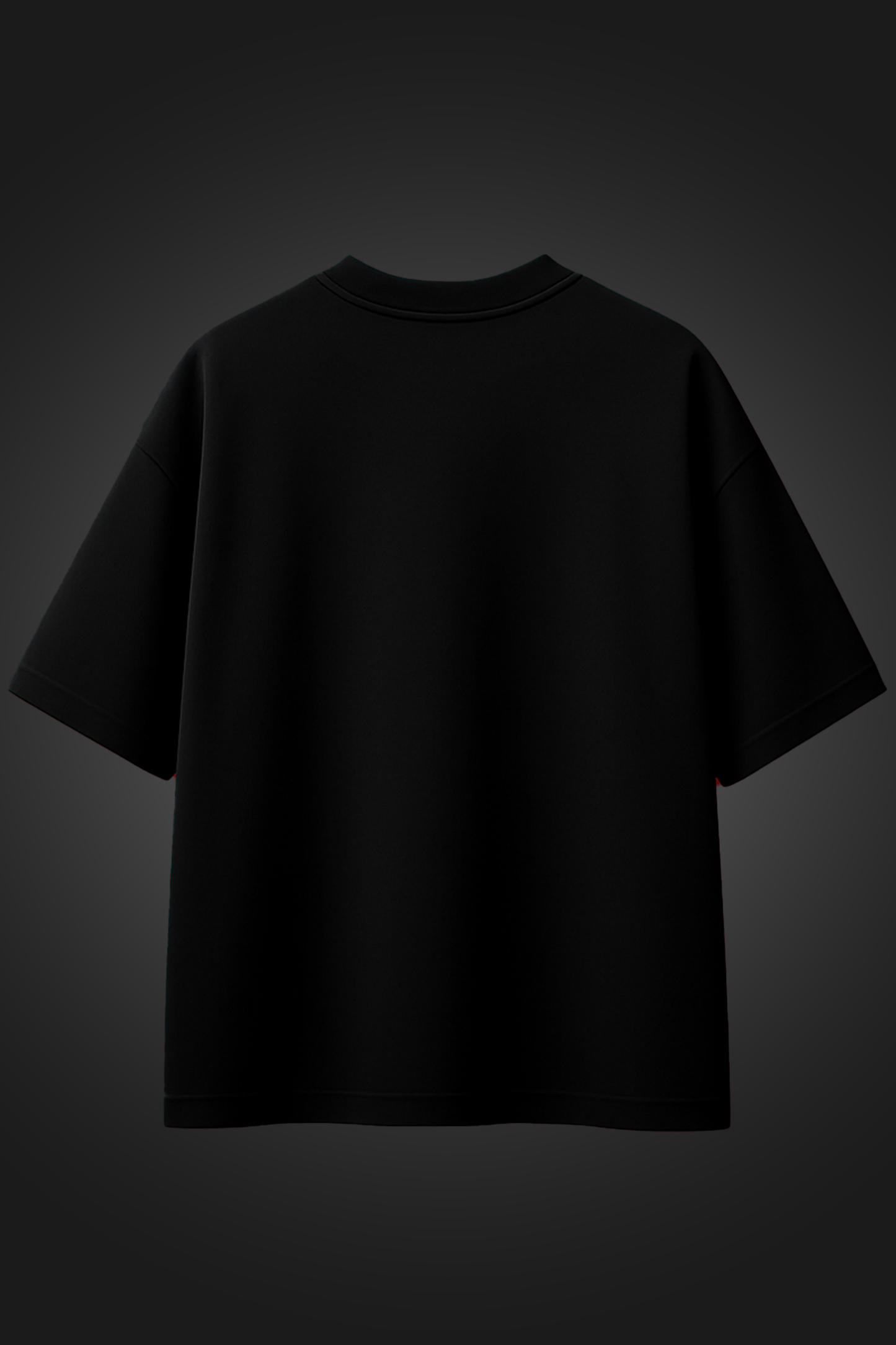 ANGEL OF ASH BLACK OVERSIZED T SHIRT
