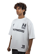 HYPNOSIS WHITE OVERSIZED T-SHIRT