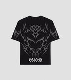 BEYOND ORIGINALS BLACK OVERSIZED T-SHIRT