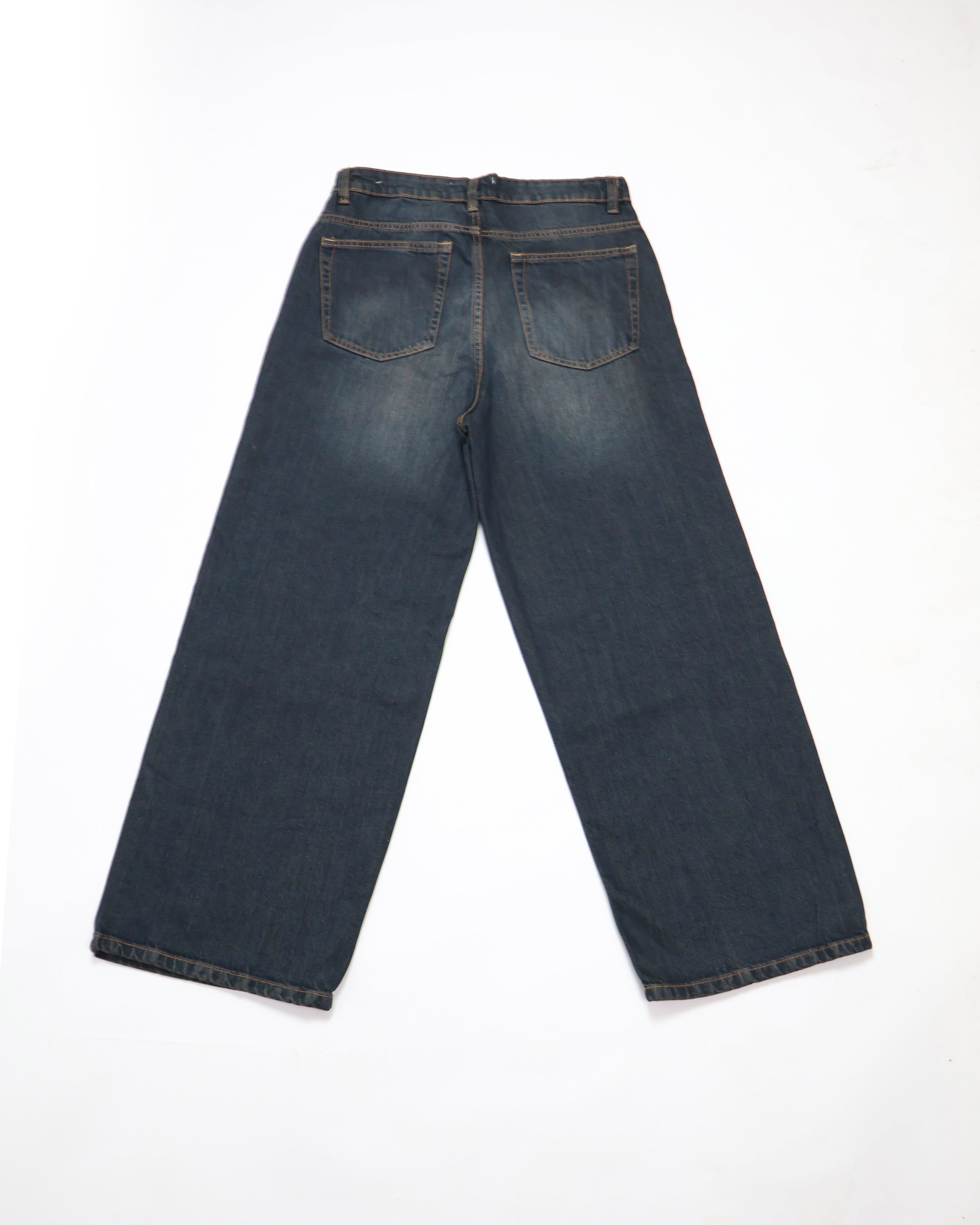 PHANTOM BLUE BAGGY DENIMS