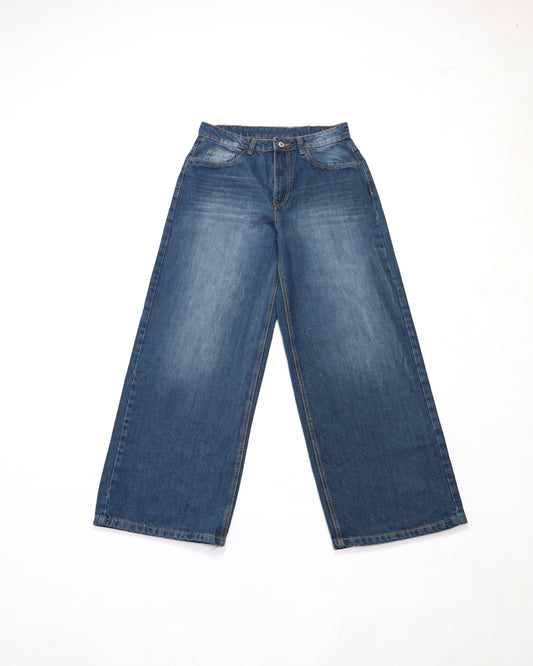 TWILIGHT BLUE BAGGY DENIMS
