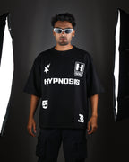 HYPNOSIS BLACK OVERSIZED T SHIRT
