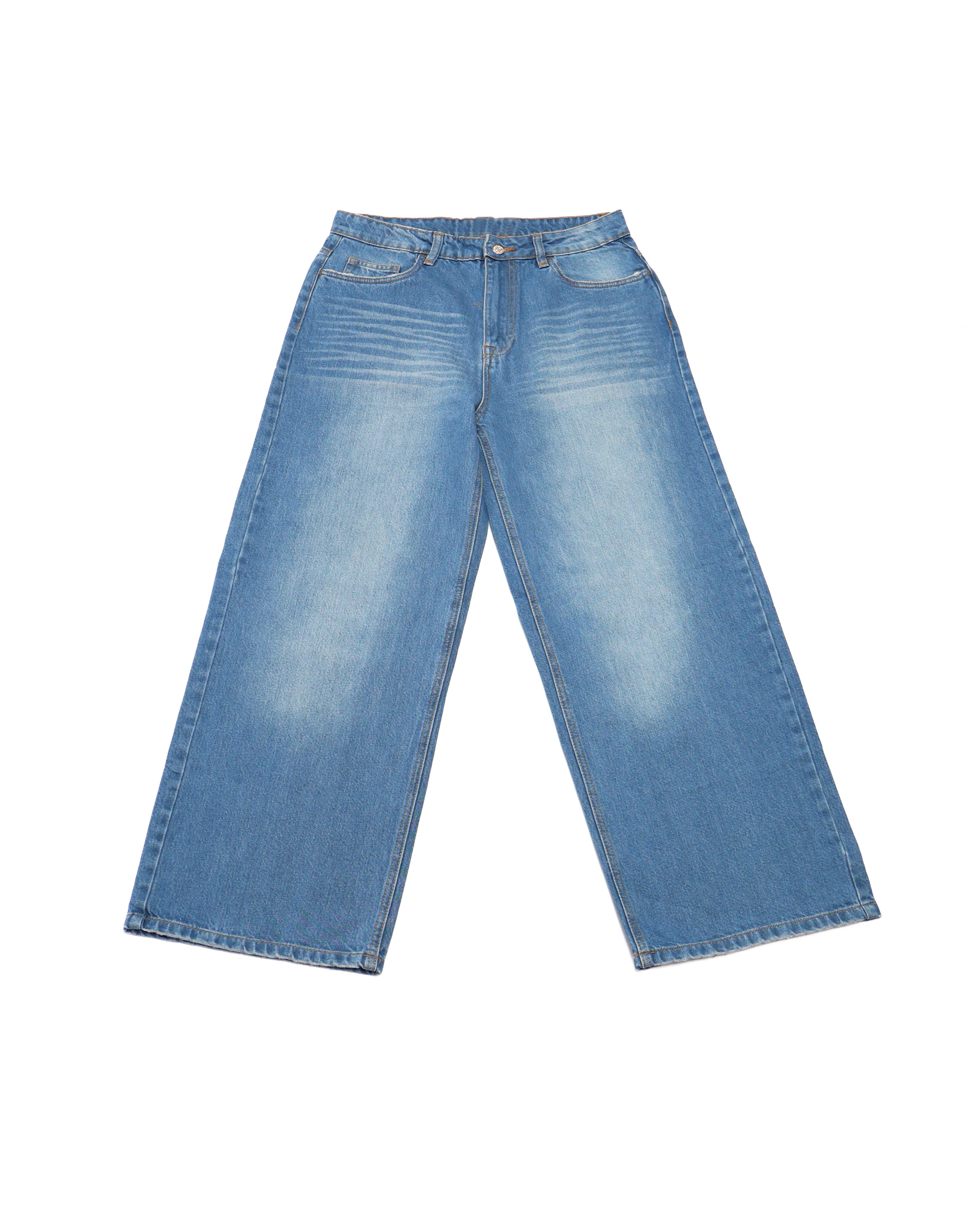 Faded Sky BAGGY DENIMS