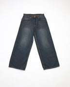 PHANTOM BLUE BAGGY DENIMS