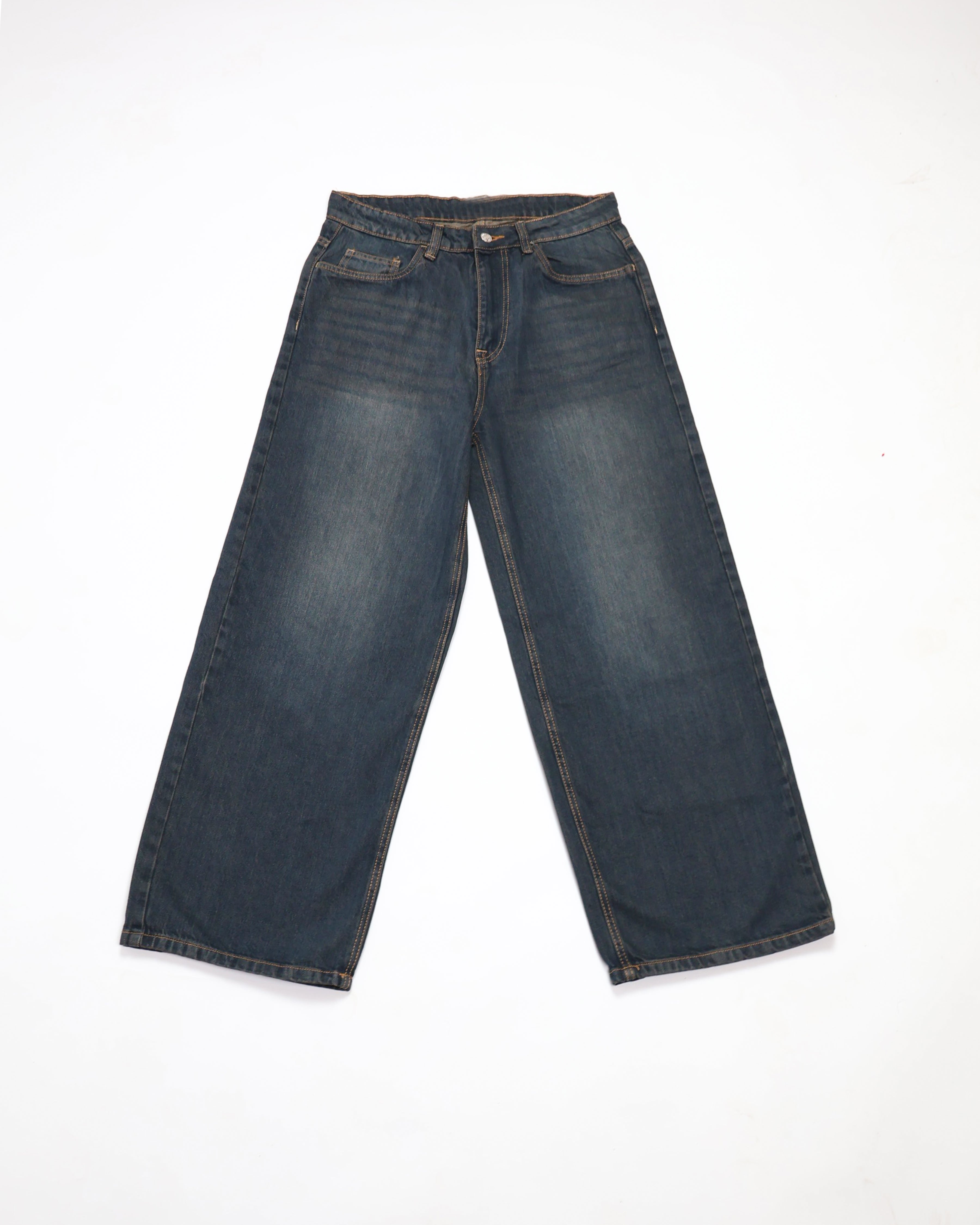 PHANTOM BLUE BAGGY DENIMS