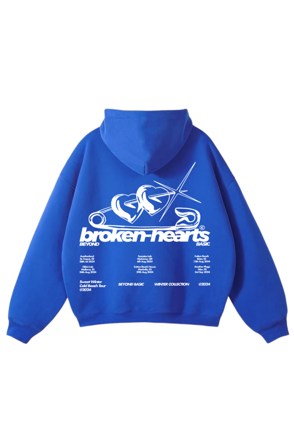 Oversized Broken Hearts Hoodie