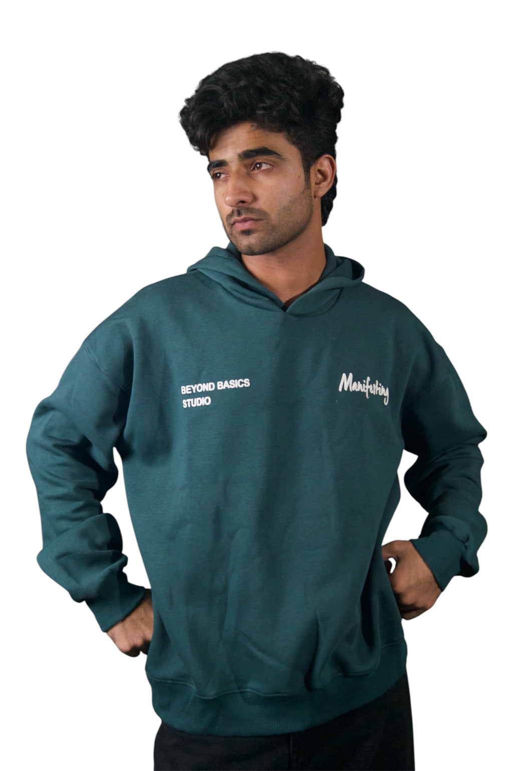 BB 2023  jungle green oversized hoodie