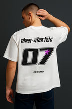 BEYOND O7 WHITE OVERSIZED TSHIRT