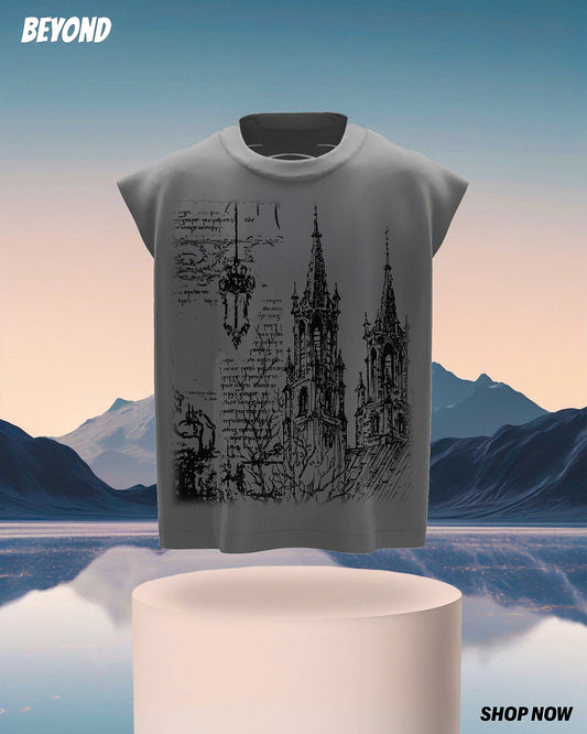 GREY STATIC MENS TANK