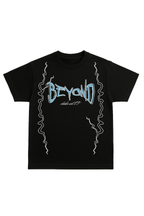 BEYOND ORIGNALS BLACK OVERSIZED  T SHIRT