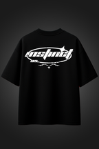 INSTINCT BLACK OVER SIZED T SHIRT