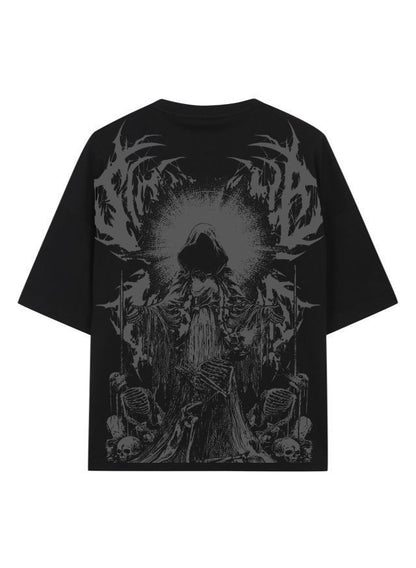 SUPERMACY BLACK OVERSIZED TSHIRT