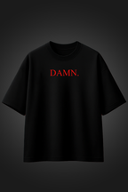 KENDRICK LAMAR BLACK OVERSIZED T SHIRT