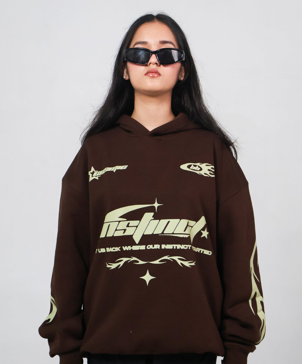 SUCIDAL GREEN OVERSIZED T SHIRT