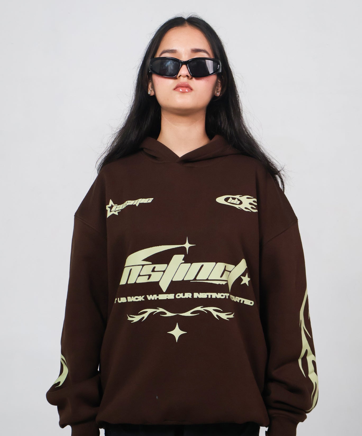 SUCIDAL GREEN OVERSIZED T SHIRT