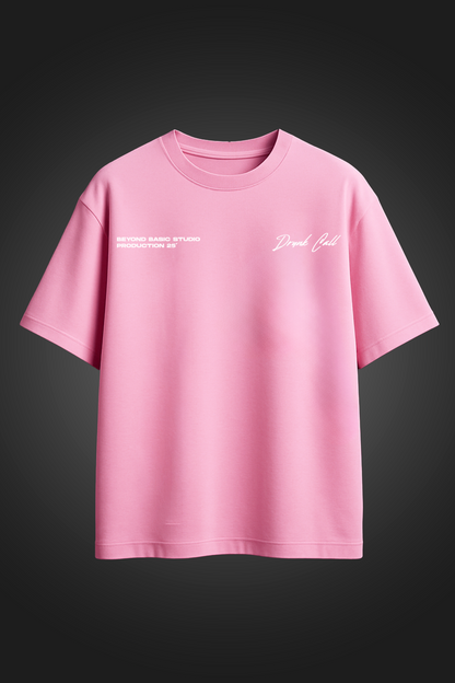 HIGH CALL PINK OVERSIZED T SHIRT