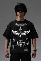 EXORCISM BLACK OVERSIZED T SHIRT