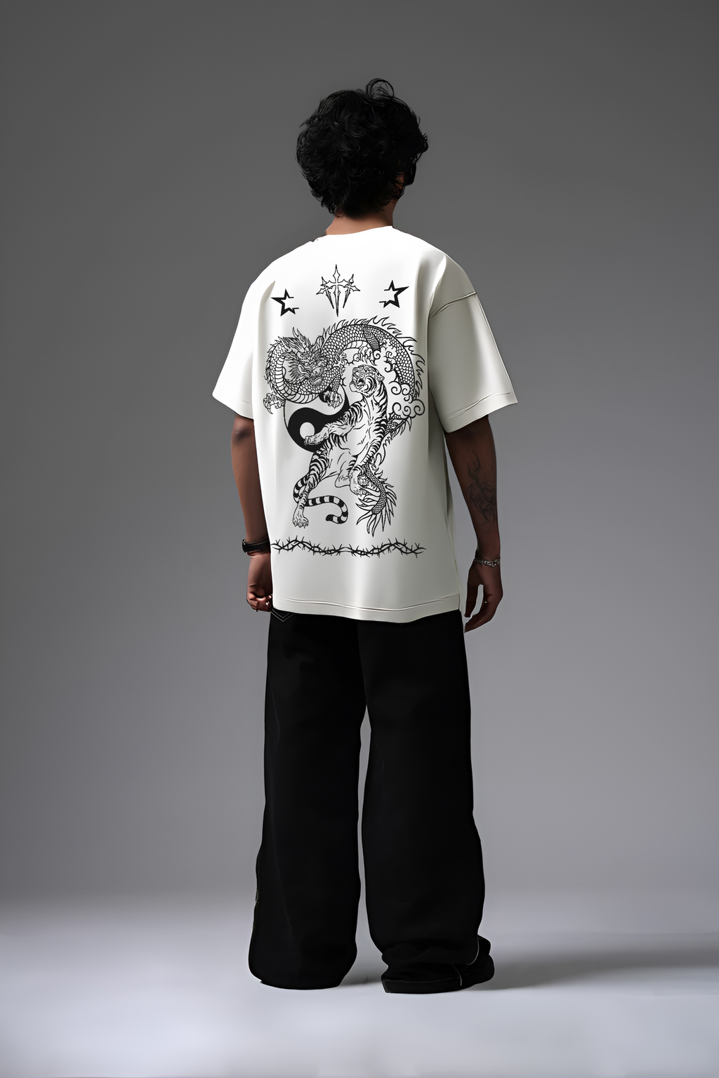 WHITE EXORCISM OVERSIZED TSHIRT