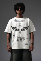 EXORCISM BLACK OVERSIZED T SHIRT