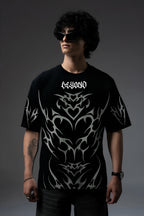 BEYOND ORIGINALS BLACK OVERSIZED T-SHIRT