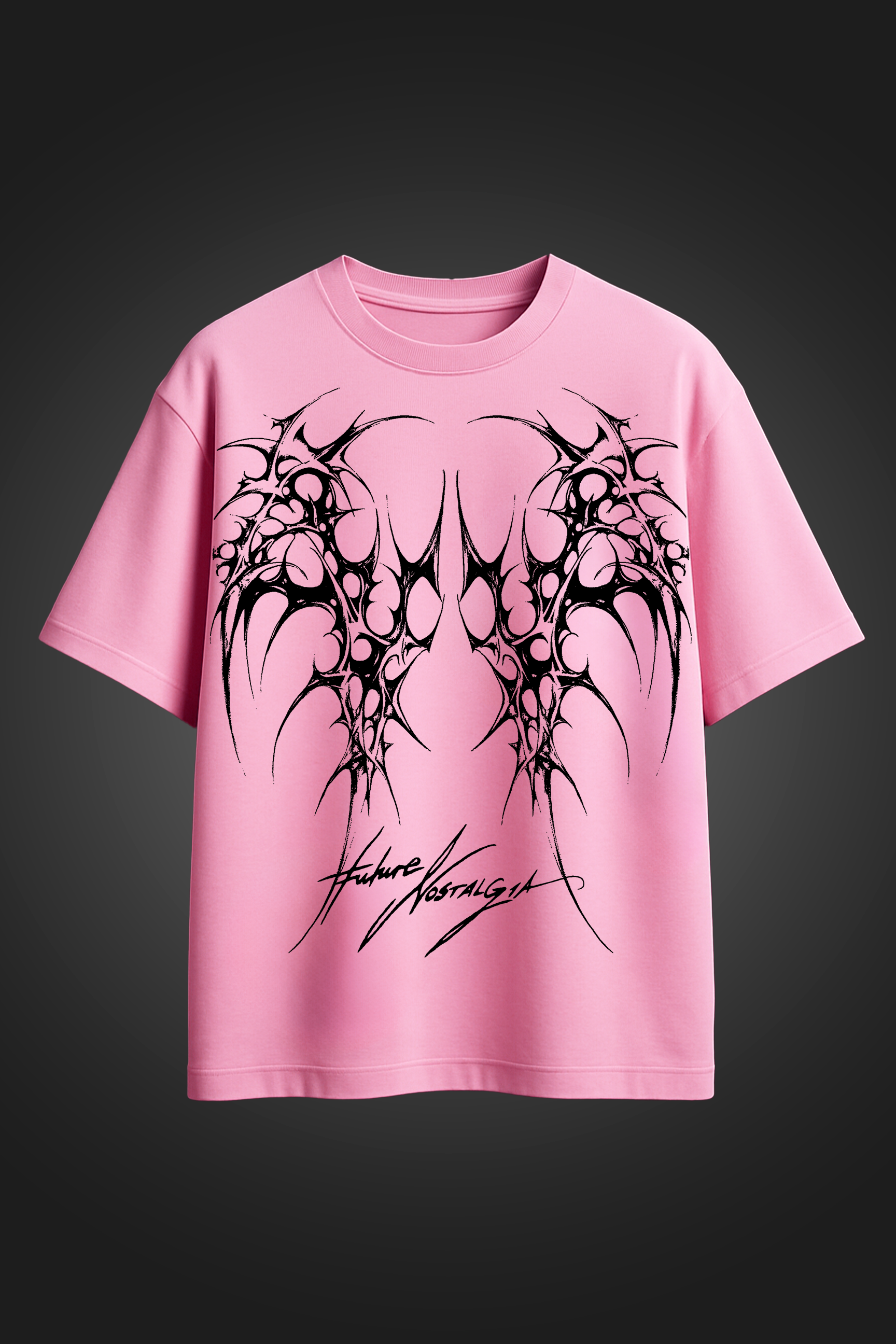 future pink oversized t shirt