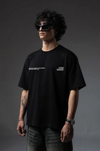GOLD DIGGER BLACK OVERSIZED T SHIRT