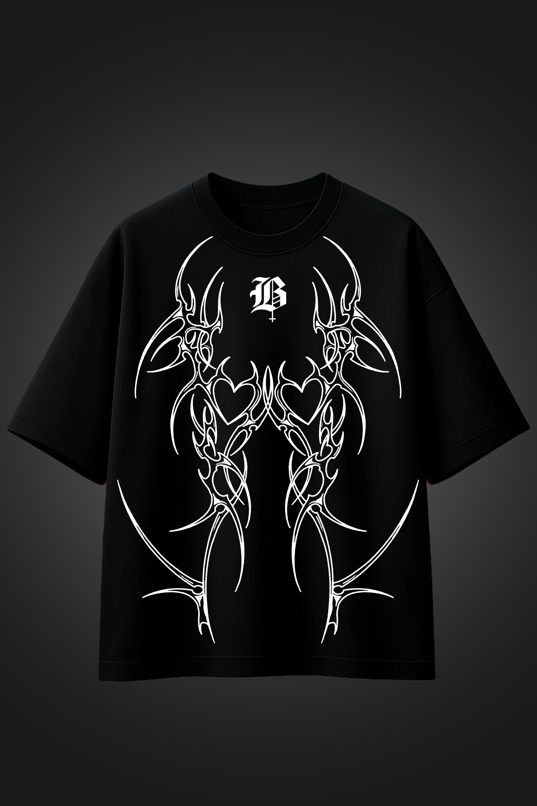 Bladeheart black oversized t shirt