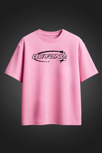 BEYOND 07 PINK OVERSIZED T SHIRT