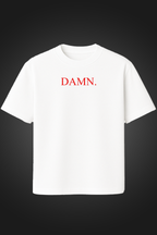 KENDRICK LAMAR WHITE OVERSIZED T SHIRT