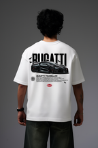 BUGGATI WHITE OVERSIZED T SHIRT