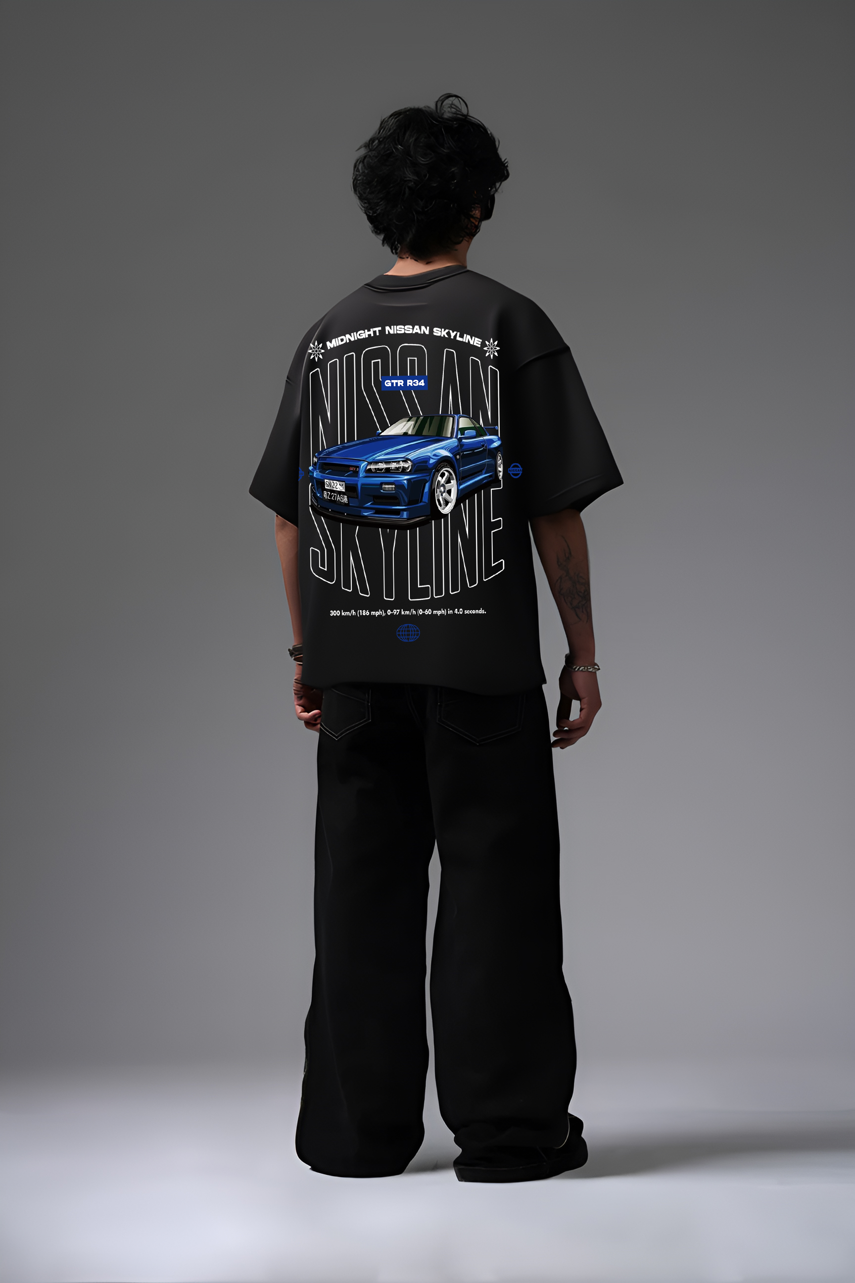 NISSAN GTR OVERSIZED T SHIRT