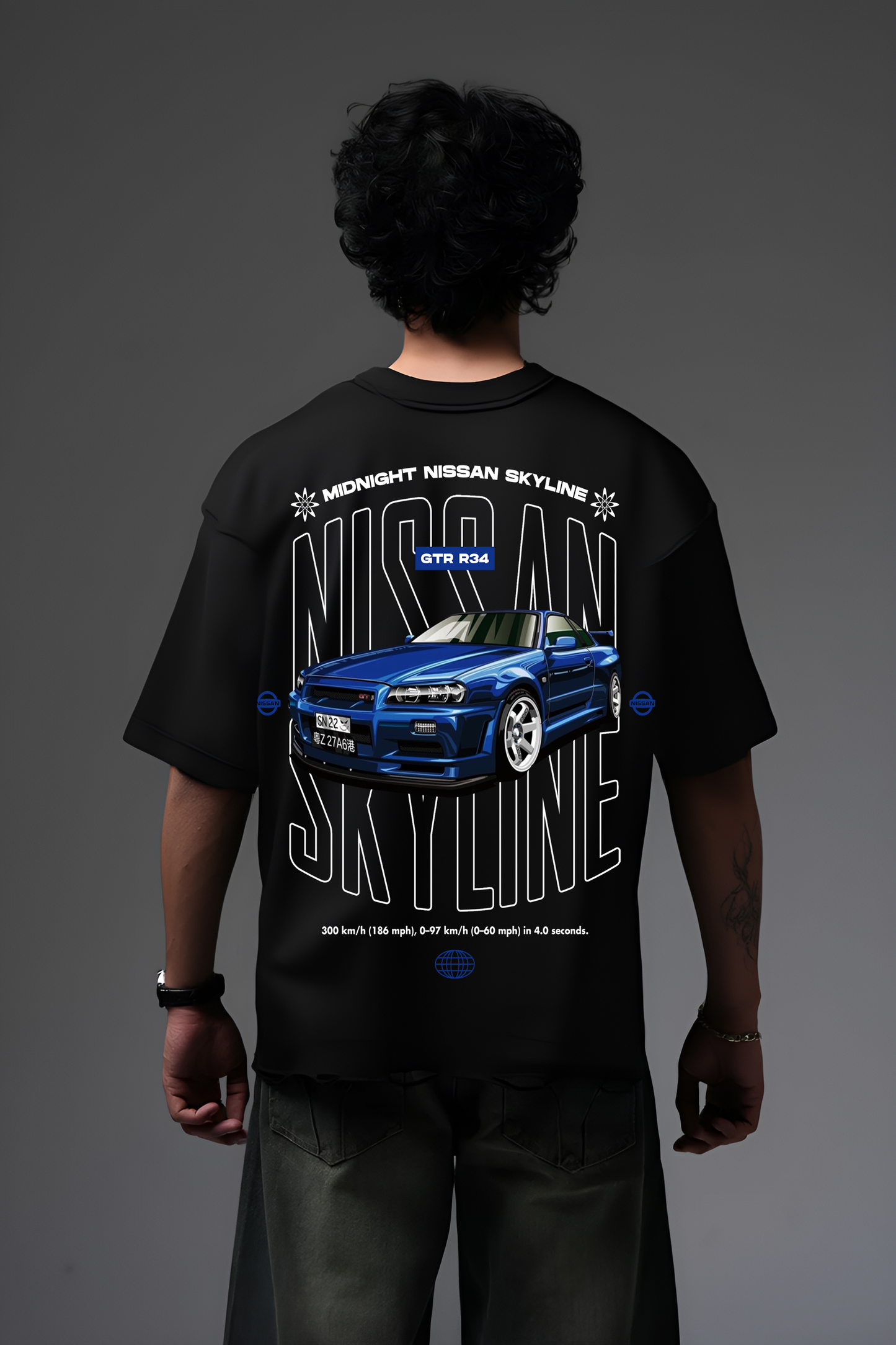 NISSAN GTR OVERSIZED T SHIRT
