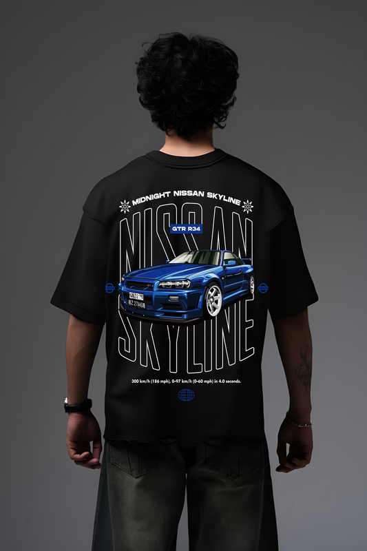 NISSAN GTR OVERSIZED T SHIRT