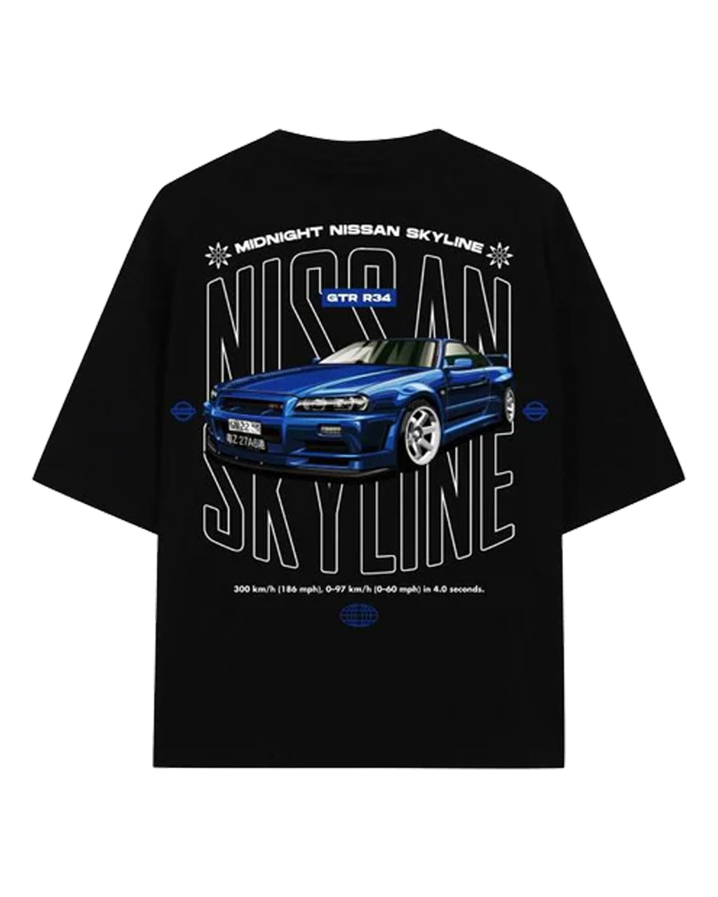 NISSAN GTR OVERSIZED T SHIRT