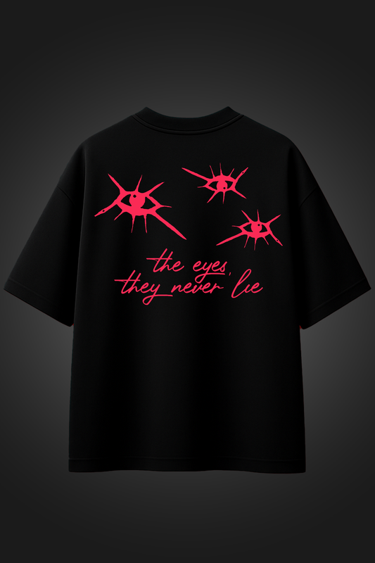 NO LIES BLACK OVERSIZED TEE