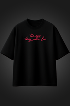 NO LIES BLACK OVERSIZED TEE