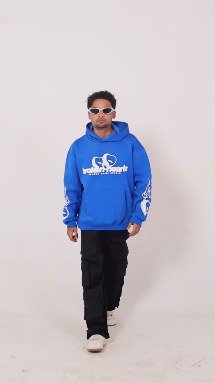 Oversized Broken Hearts Hoodie