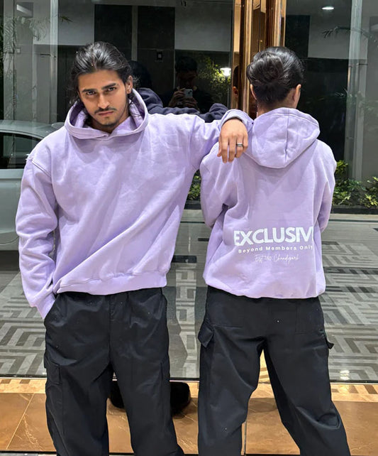 Oversized Hoodie - Lavender Exclusive