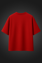 RAPTURE RED OVERSIZED T SHIRT