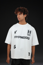 HYPNOSIS WHITE OVERSIZED T-SHIRT